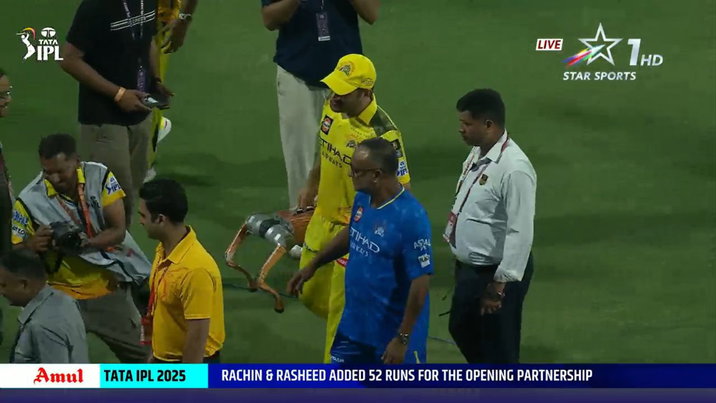MS Dhoni Takes Away IPL Robot Dog