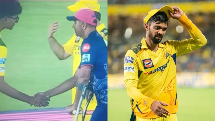 MS Dhoni Asks Teammates To Shake Hands With Rahul Dravid