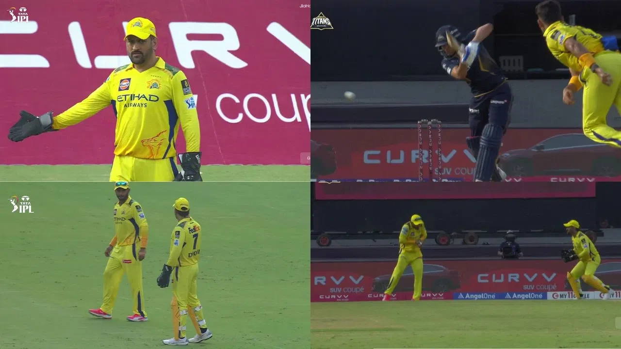 MS Dhoni Masterclass To Send Back Shubman Gill