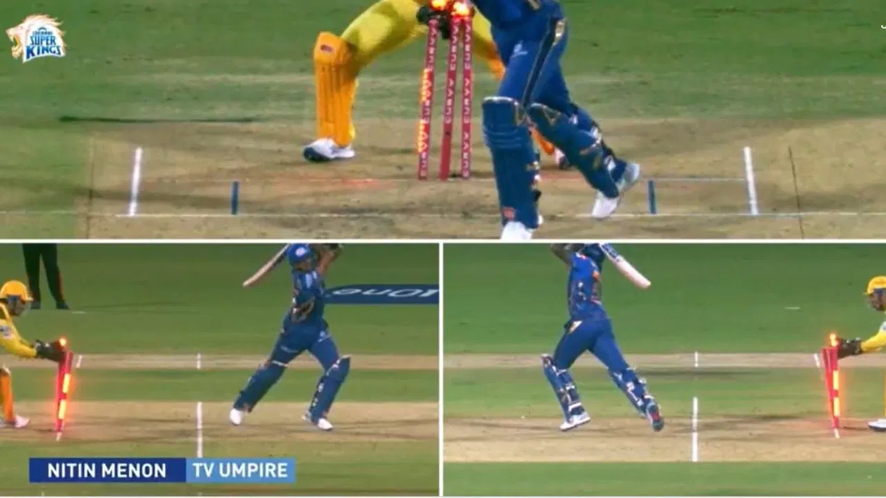 MS Dhoni Stumping To Dismiss Suryakumar Yadav