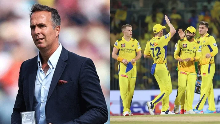 Michael Vaughan CSK Team