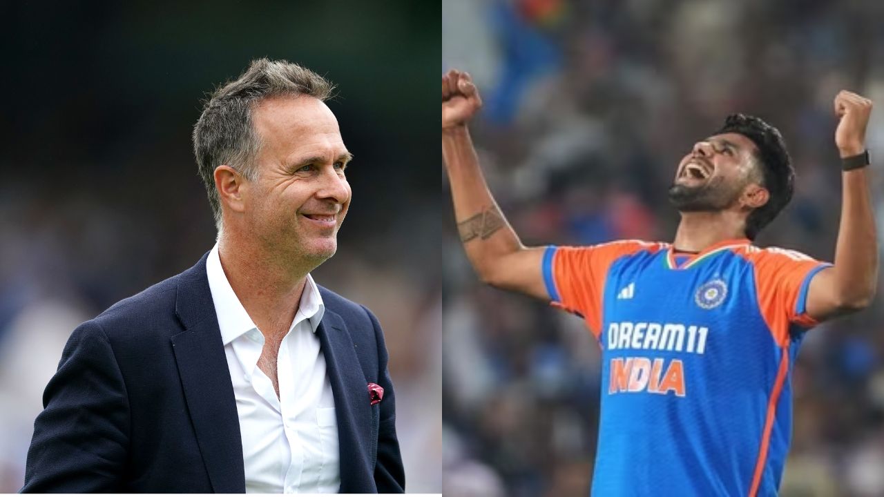 Michael Vaughan Harshit Rana