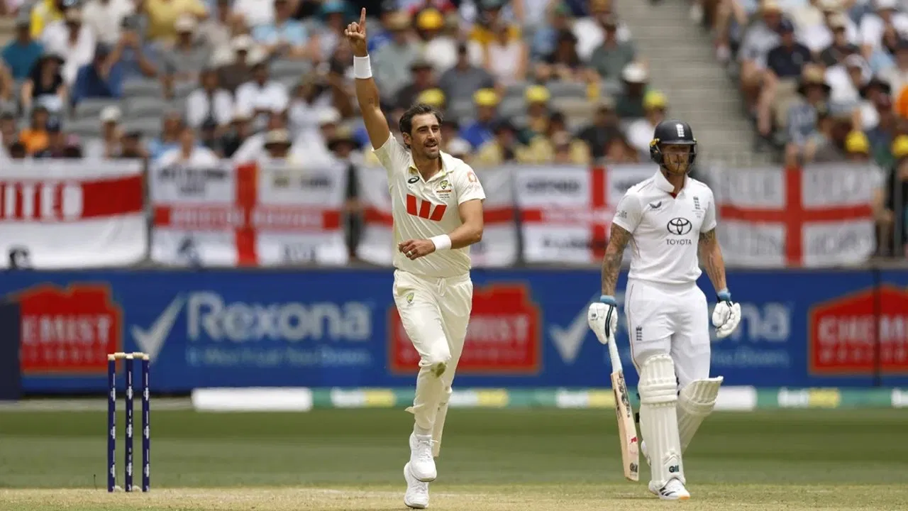 Mitchell Starc Ben Stokes