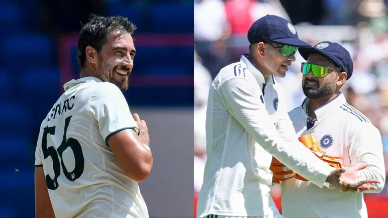 Mitchell Starc Shubman Gill Rishabh Pant
