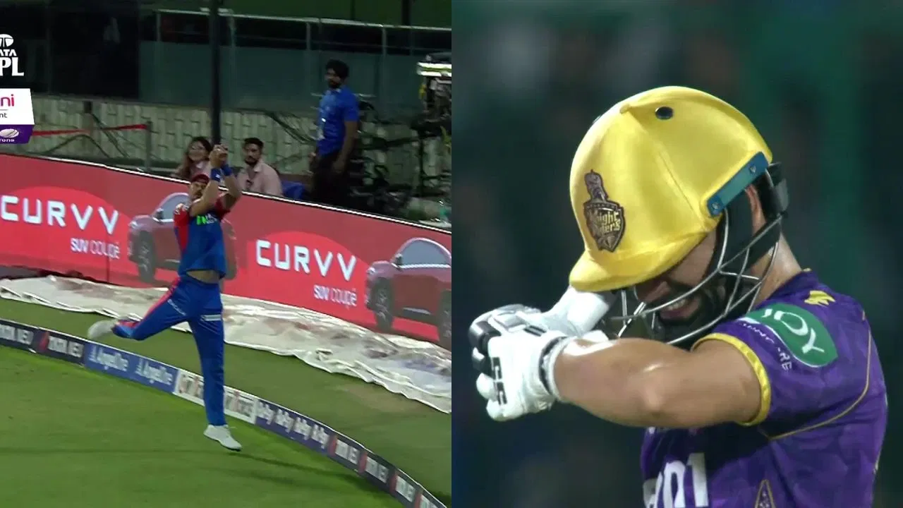 Mitchell Starc Catch Rinku Singh Wicket