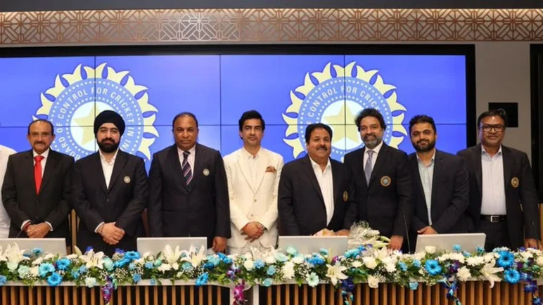 Mithun Manhas BCCI Rajeev Shukla