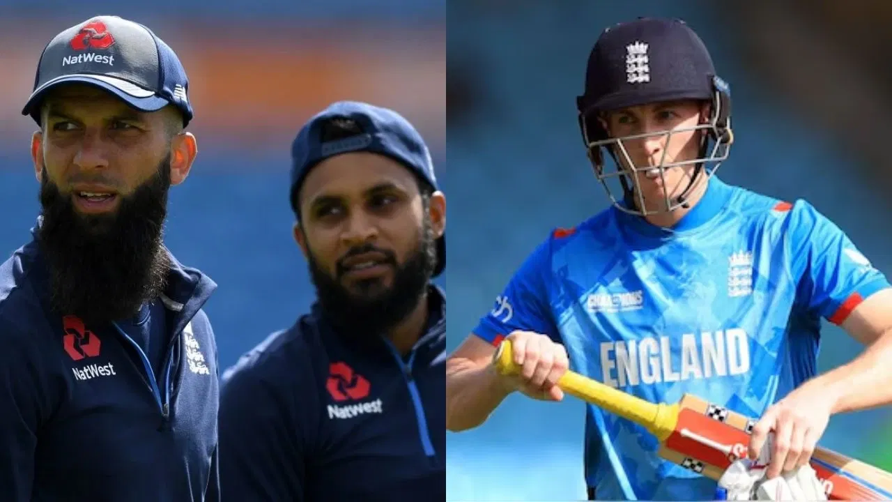 Moeen Ali Adil Rashid Harry Brook