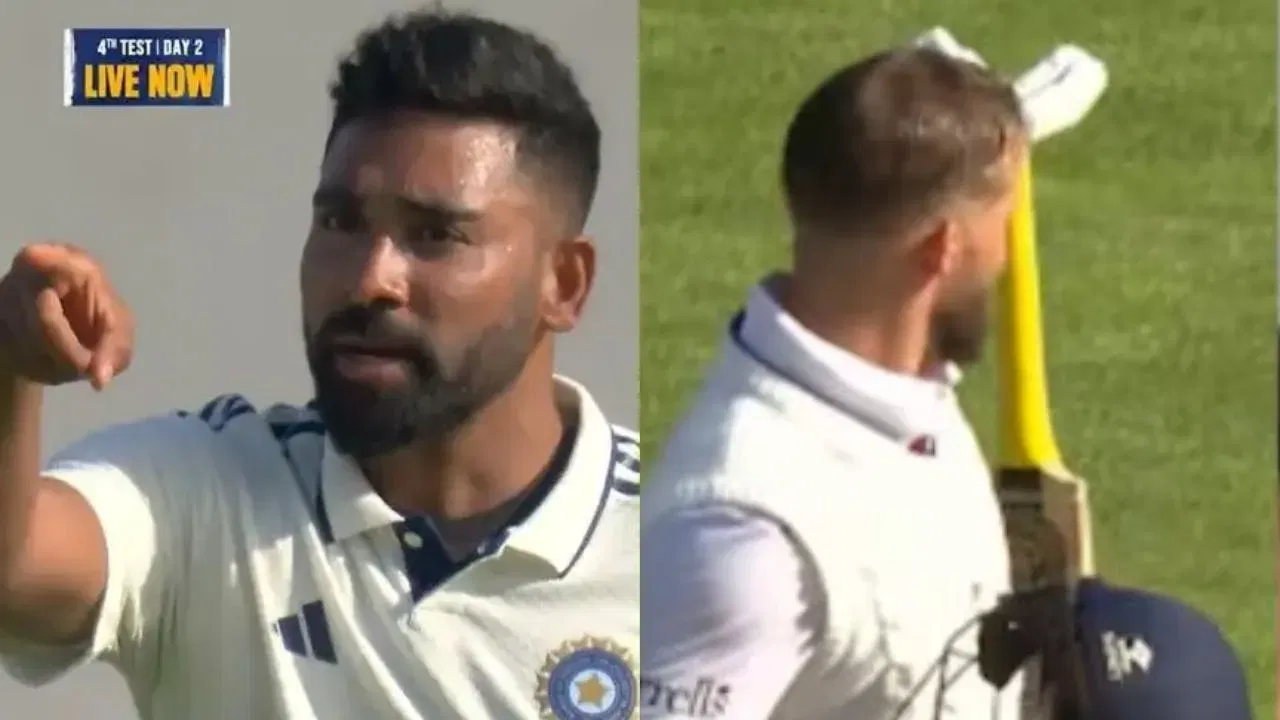 Mohammed Siraj Ben Duckett