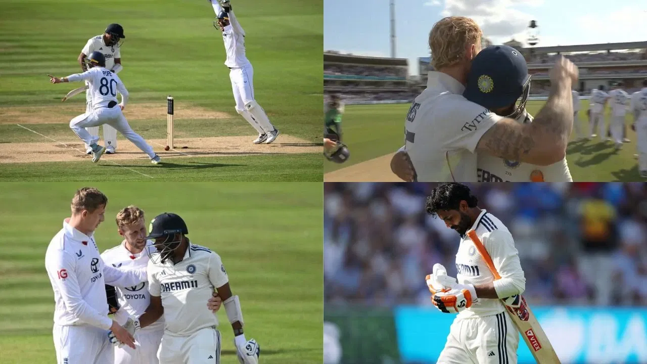 Mohammed Siraj Ravindra Jadeja Break Down Zak Crawley Wins Hearts