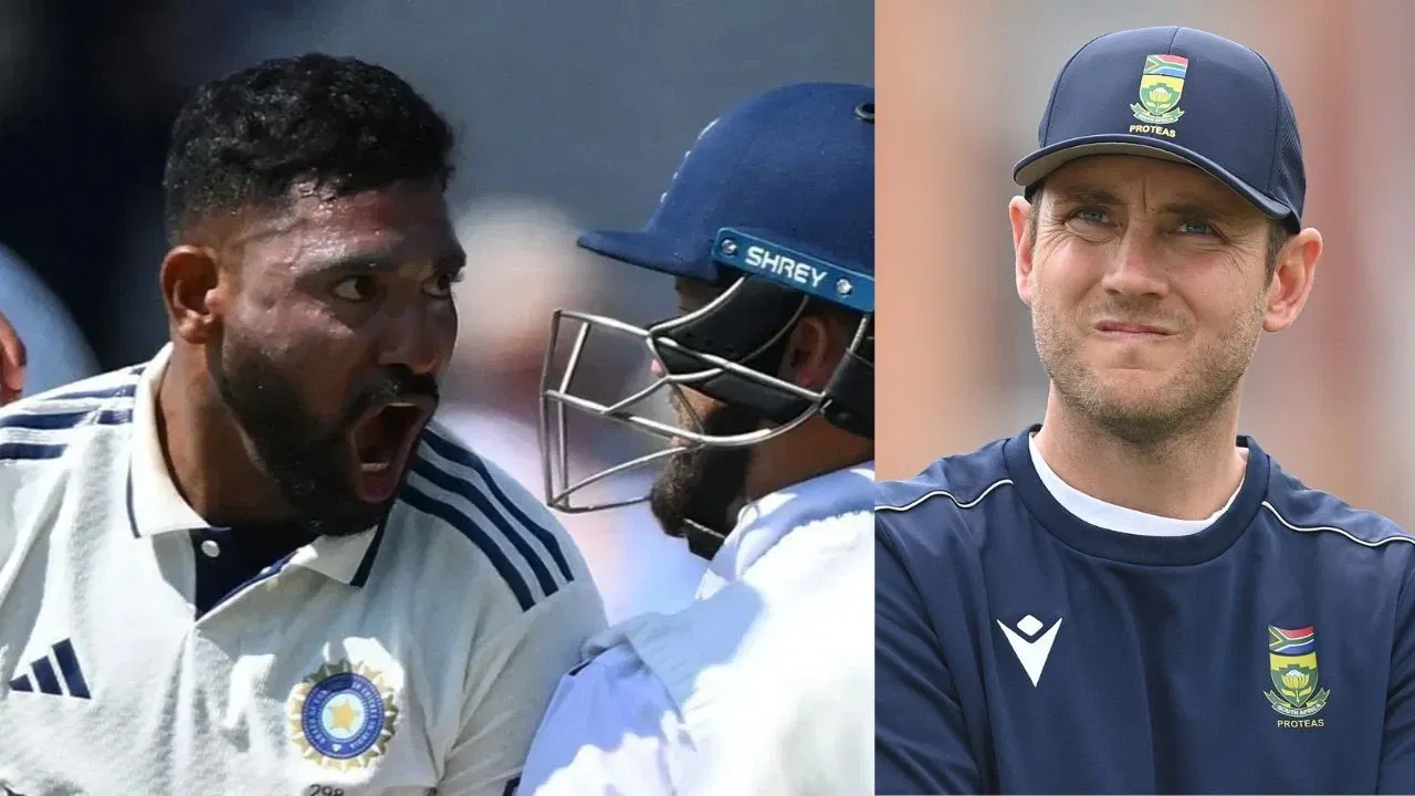 Mohammed Siraj Stuart Broad