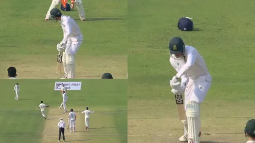 Mohammed Siraj Bamboozles Marco Jansen Moments After He Kicks Ball Away To Avoid Dismissal In Kolkata