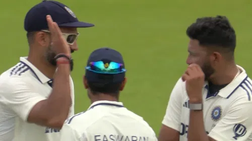 Mohammed Siraj Blasts Akash Deep