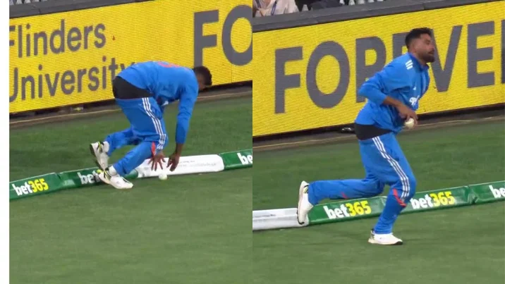 Mohammed Siraj Loses Trousers