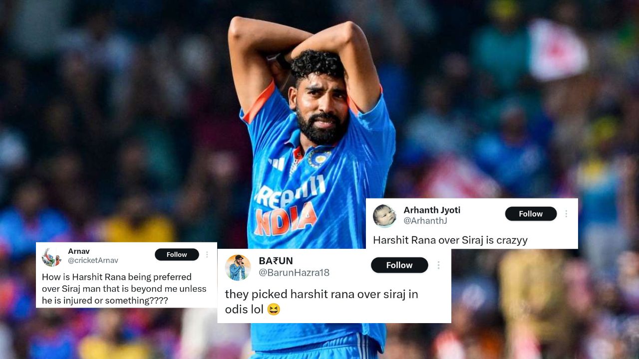 Mohammed Siraj Snub