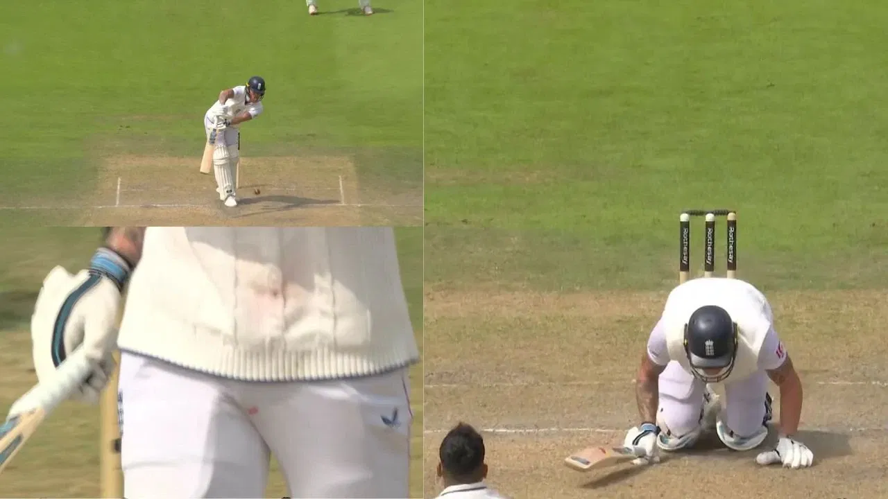 Mohammed Sirajs Hit Ben Stokes On Box