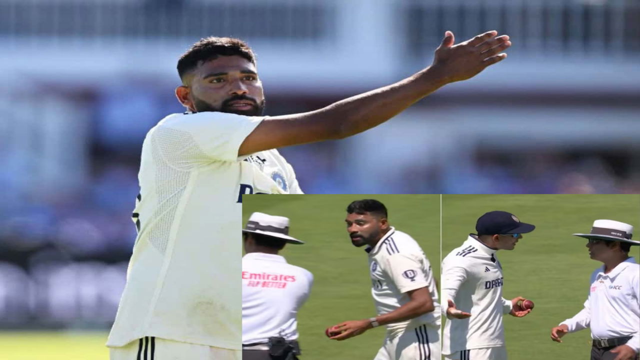 Mohammed Siraj vents out fury