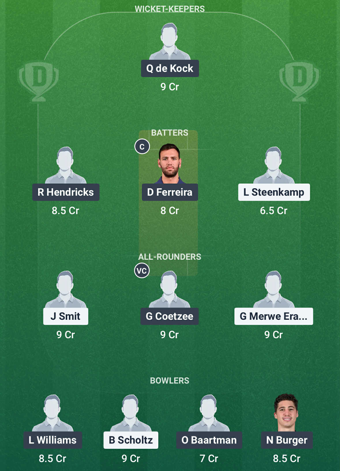 NAM vs SA Dream11 Prediction
