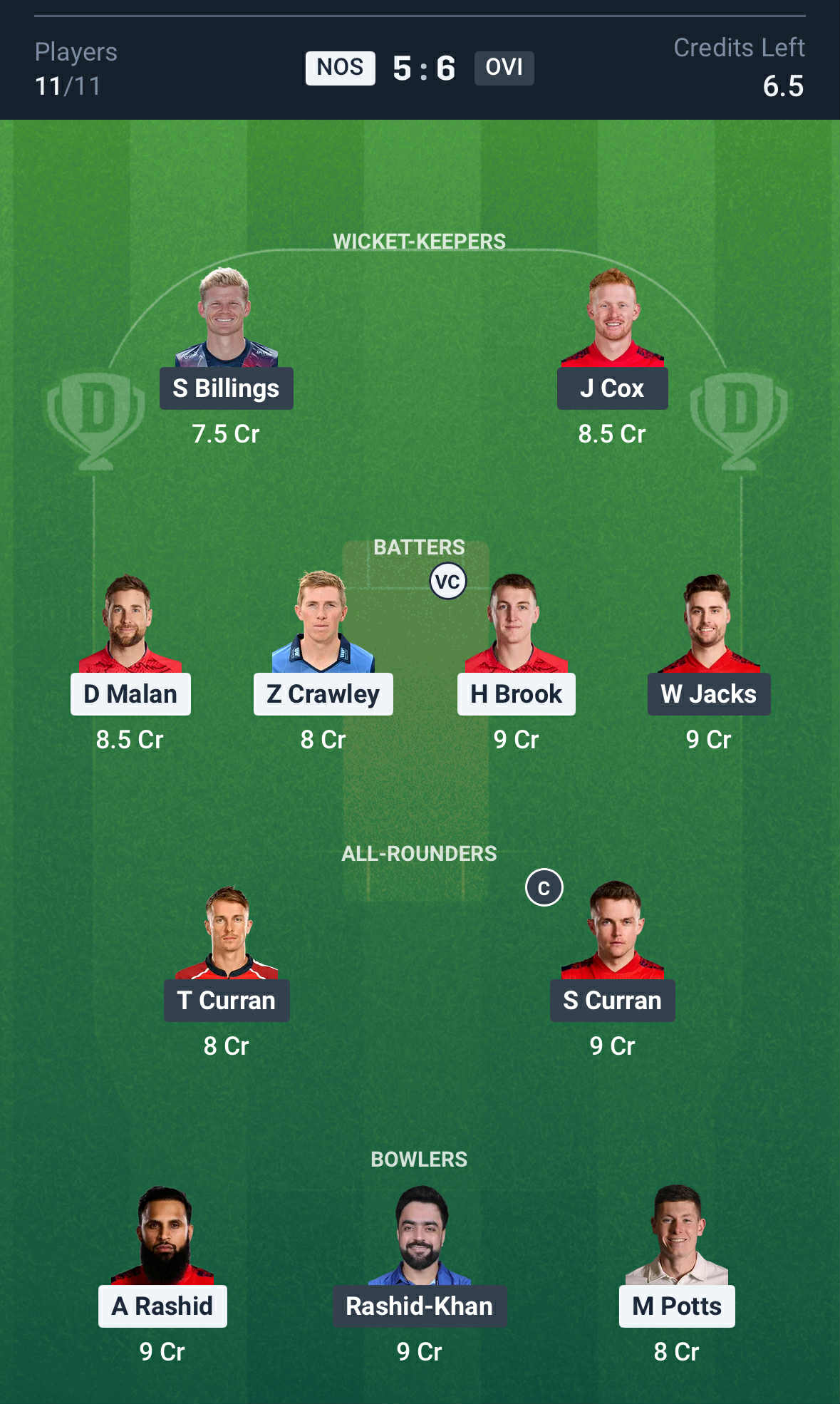 NOS vs OVI Dream11 Prediction