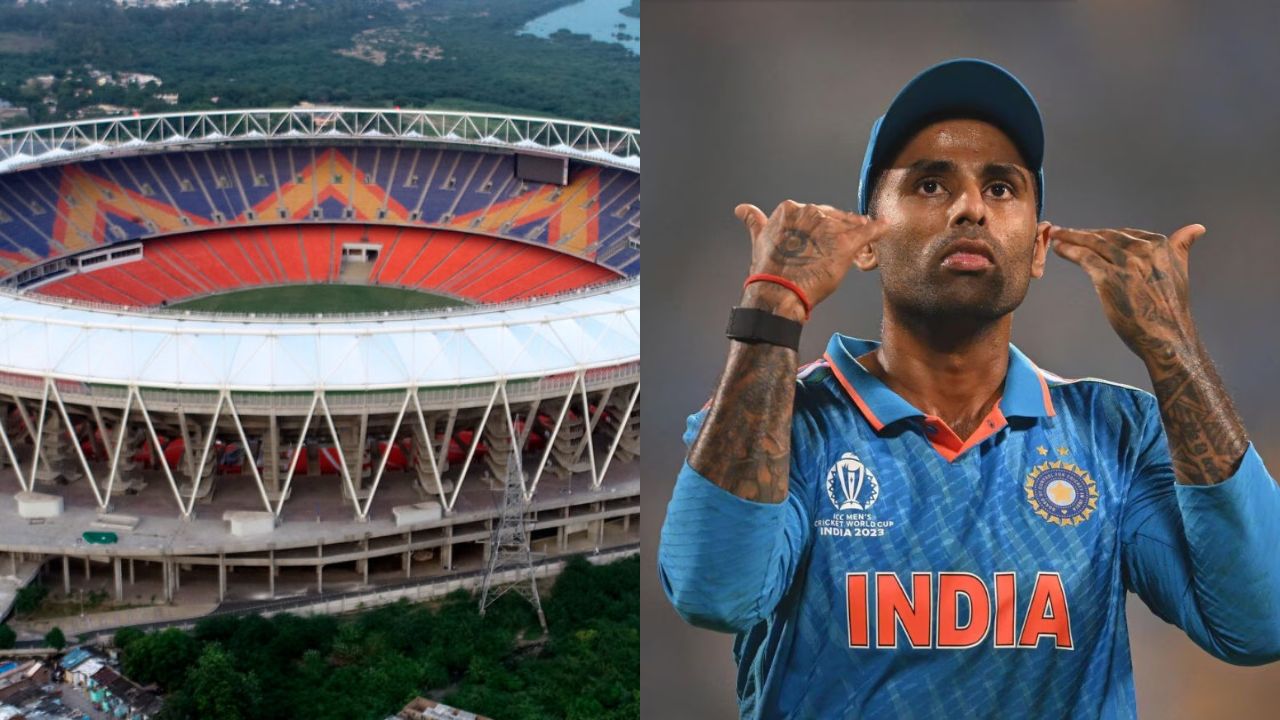 Narendra Modi Stadium Suryakumar Yadav India ICC T20 World Cup 2026