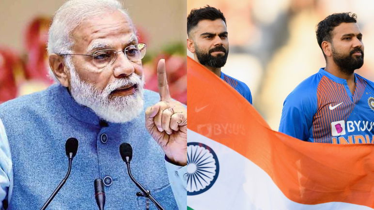 Narendra Modi Virat Kohli Rohit Sharma India Bangladesh