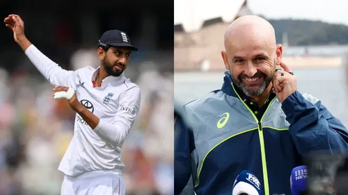 Nathan Lyon Shoaib Bashir