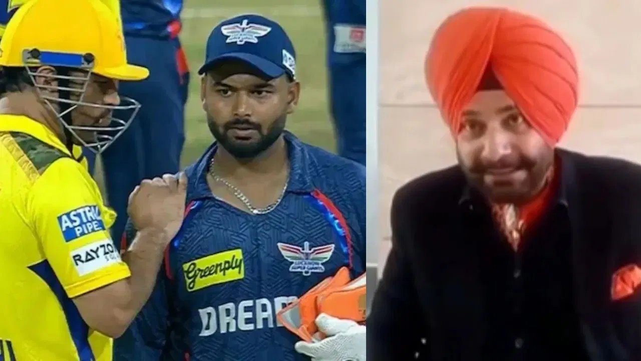Navjot Singh Sidhu Rishabh Pant