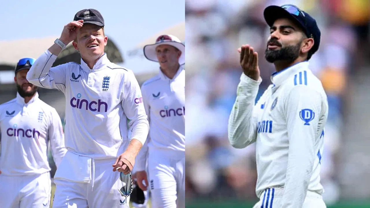 Ollie Pope Virat Kohli