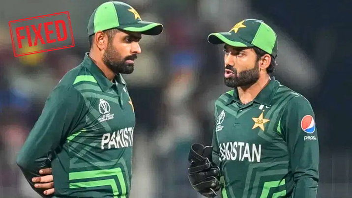 Pakistan Captain Babar Azam Mohammad Rizwan