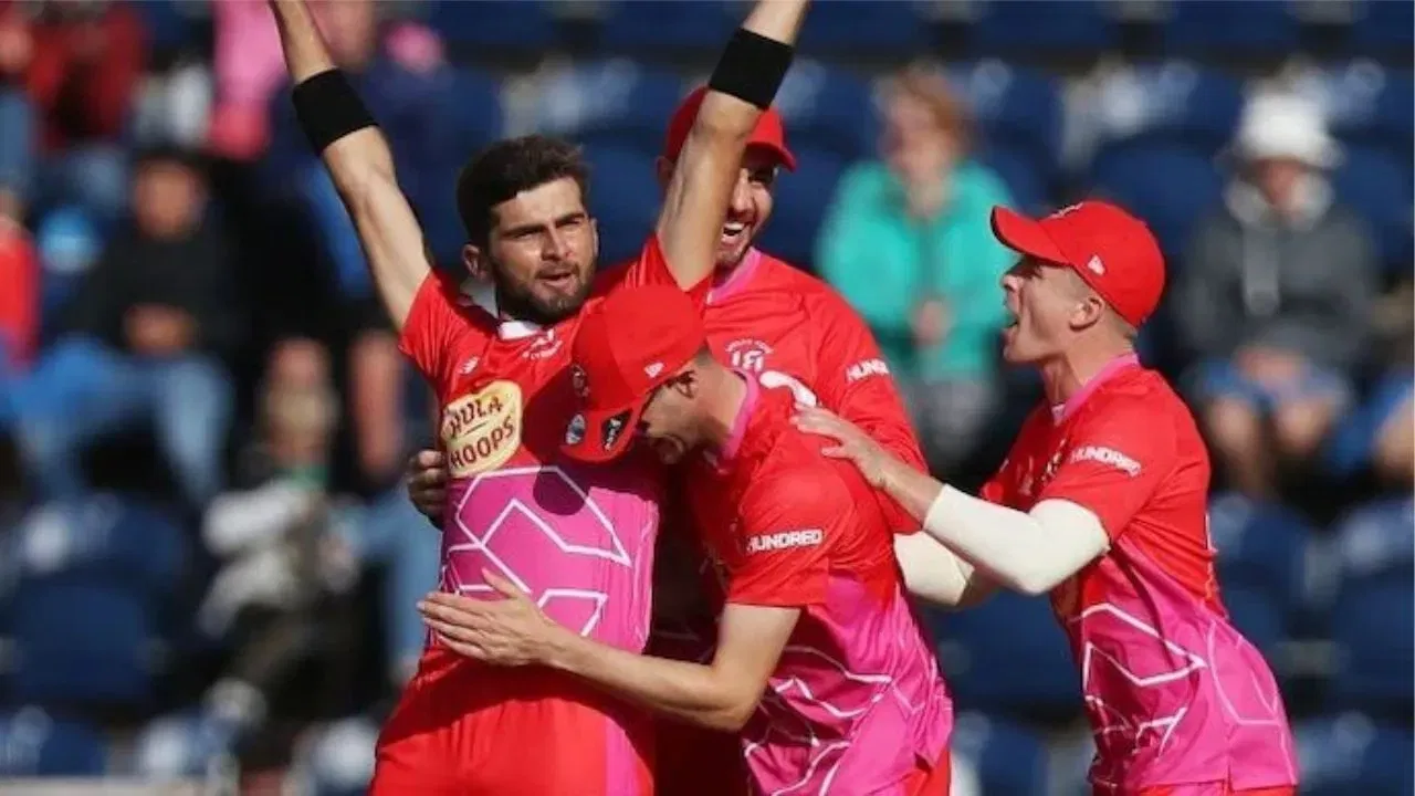 Pakistani Player Shaheen Afridi In The Hundred