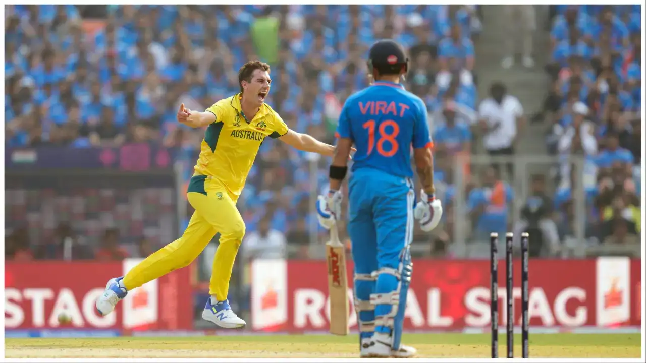 India vs Australia - Pat Cummins And Virat Kohli