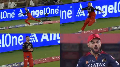 Phil Salt Catches Priyansh Arya Virat Kohli S Reaction