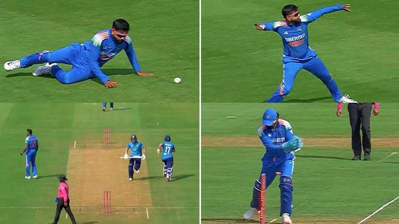 Phil Salt Run Out After Mix Up Shreyas Iyer Throw