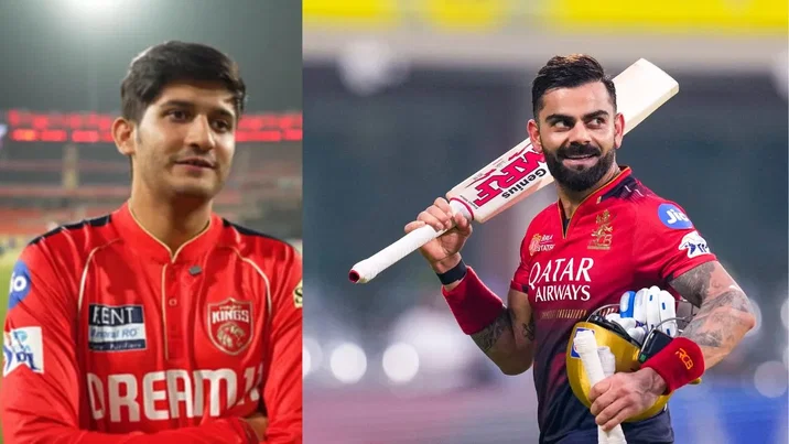 Priyansh Arya And Virat Kohli