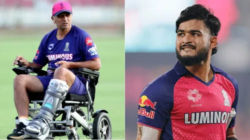 Rahul Dravid Riyan Parag for Rajasthan Royals