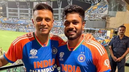 Rahul Dravid Sanju Samson