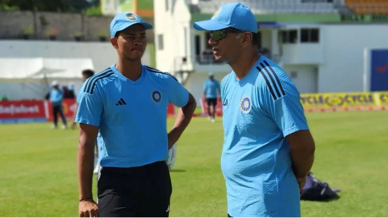 Rahul Dravid Yashasvi Jaiswal