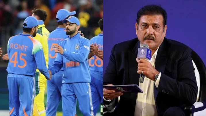 Ravi Shastri Virat Kohli Rohit Sharma