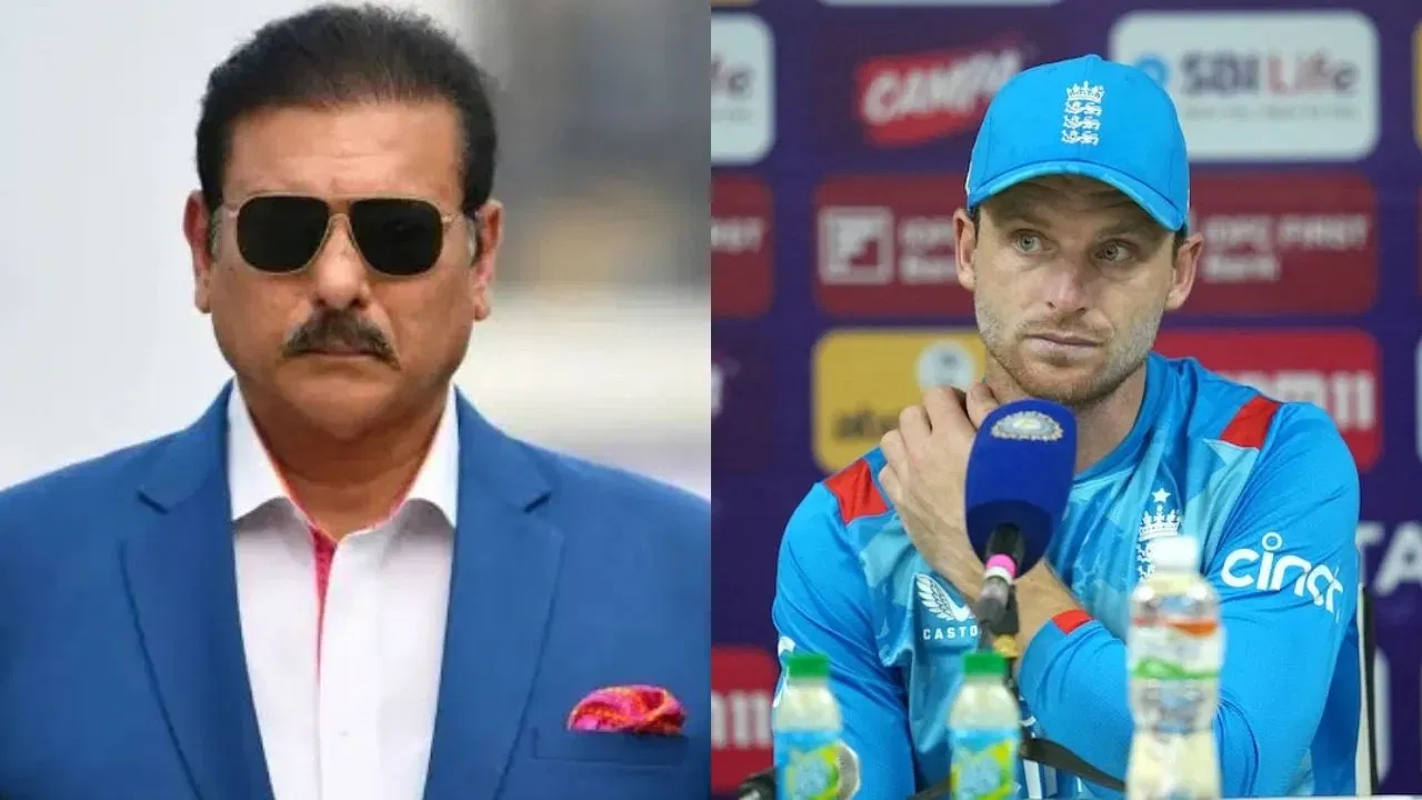 Ravi Shastri And Jos Buttler