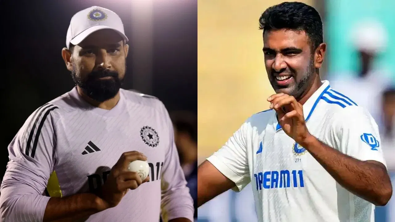 Ravichandran Ashwin Mohammed Shami