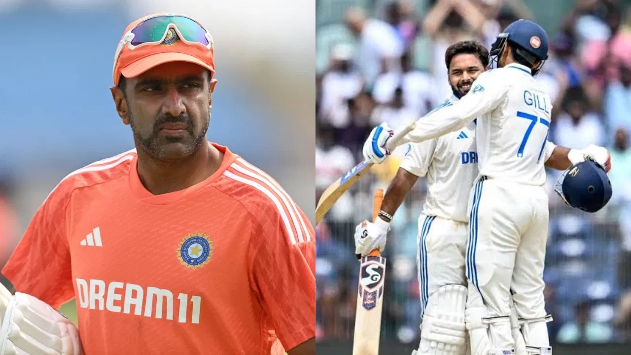 Ravichandran Ashwin Rishabh Pant Shubman Gill