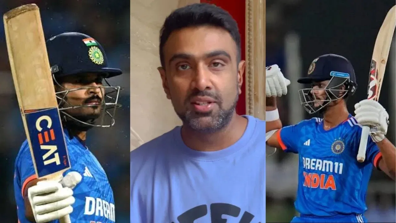 Ravichandran Ashwin Shreyas Iyer Yashasvi Jaiswal