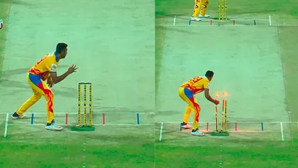 Ravichandran Ashwin One Handed Run Out