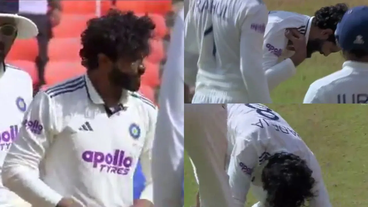 Ravindra Jadeja Freak Injury