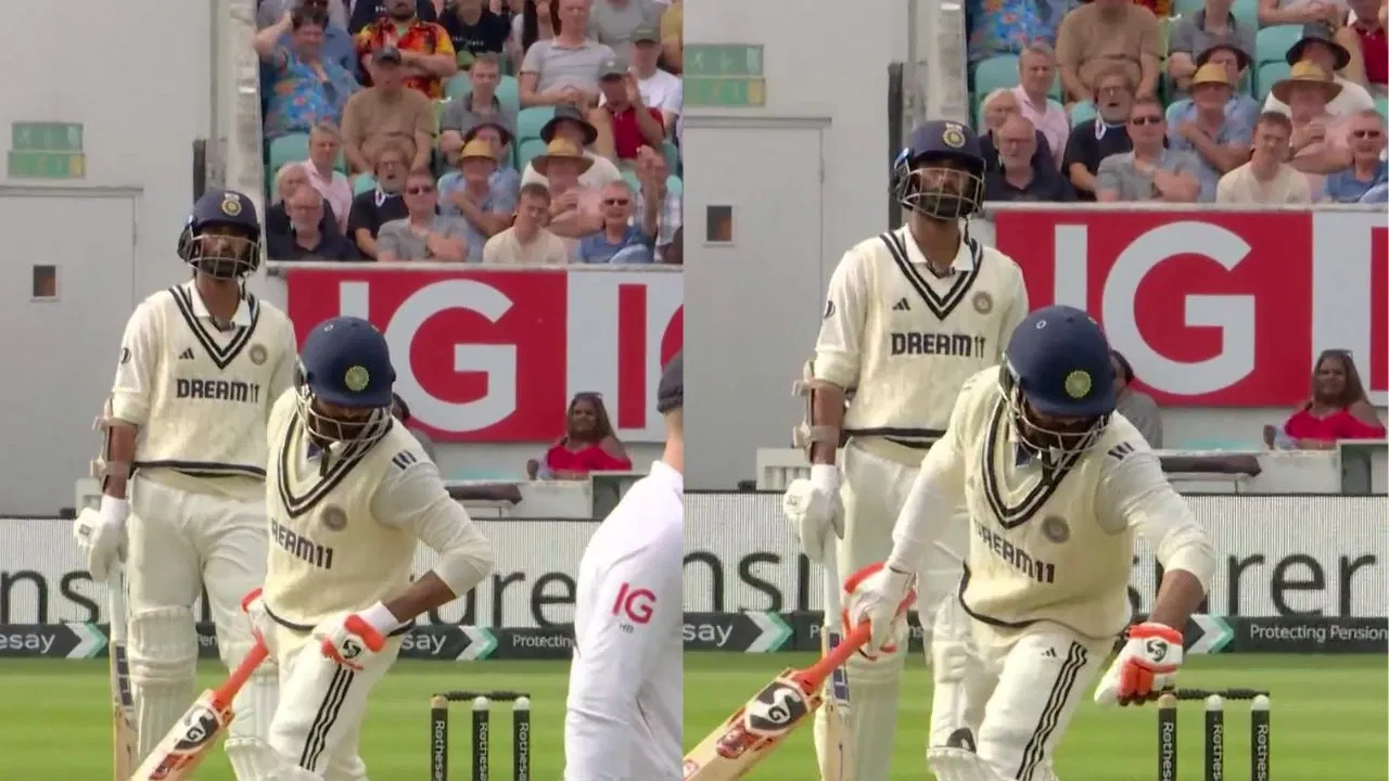 Ravindra Jadeja Hits Stumps