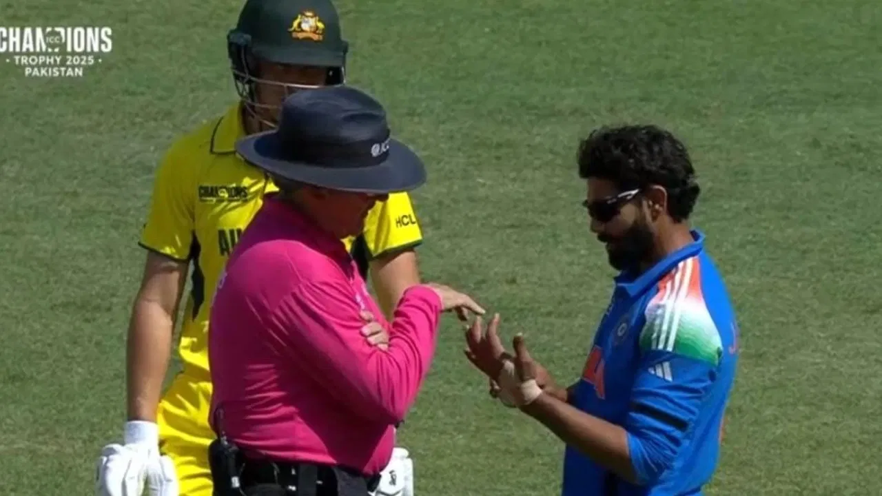 Ravindra Jadeja Told To Remove Tape India