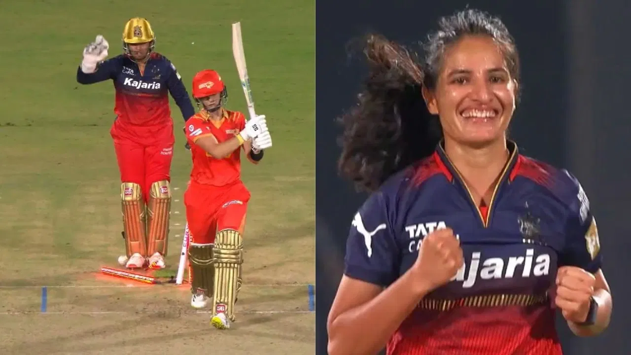 WPL 2025: Watch - Renuka Singh castles Laura Wolvaardt to claim first wicket of season