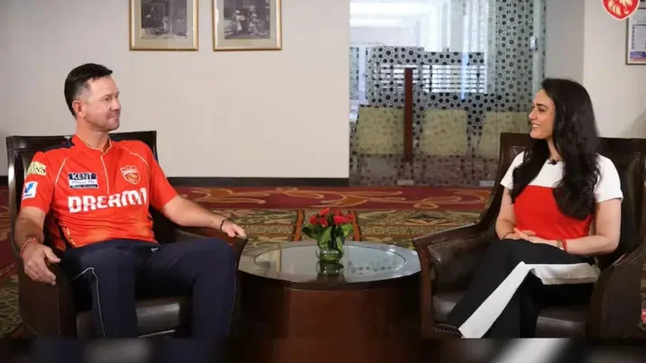 Ricky Ponting Preity Zinta