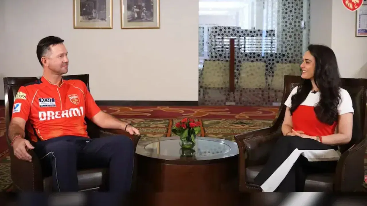 Ricky Ponting Preity Zinta