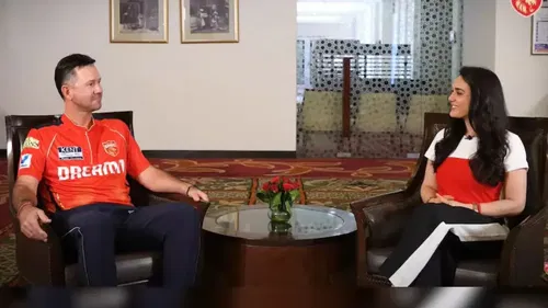 Ricky Ponting Preity Zinta