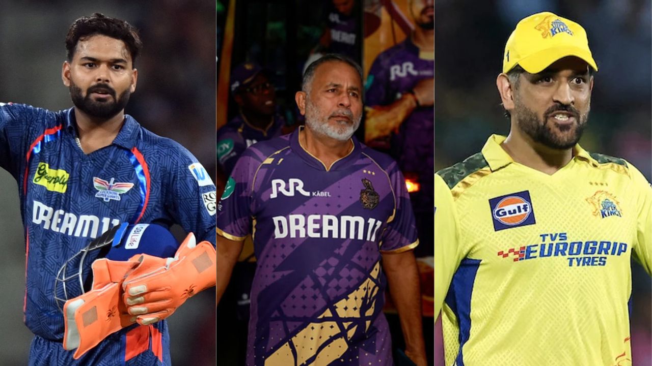 Rishabh Pant Bharat Arun MS Dhoni